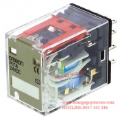 Relay trung gian (relay kiếng) Omron MY4N DC24